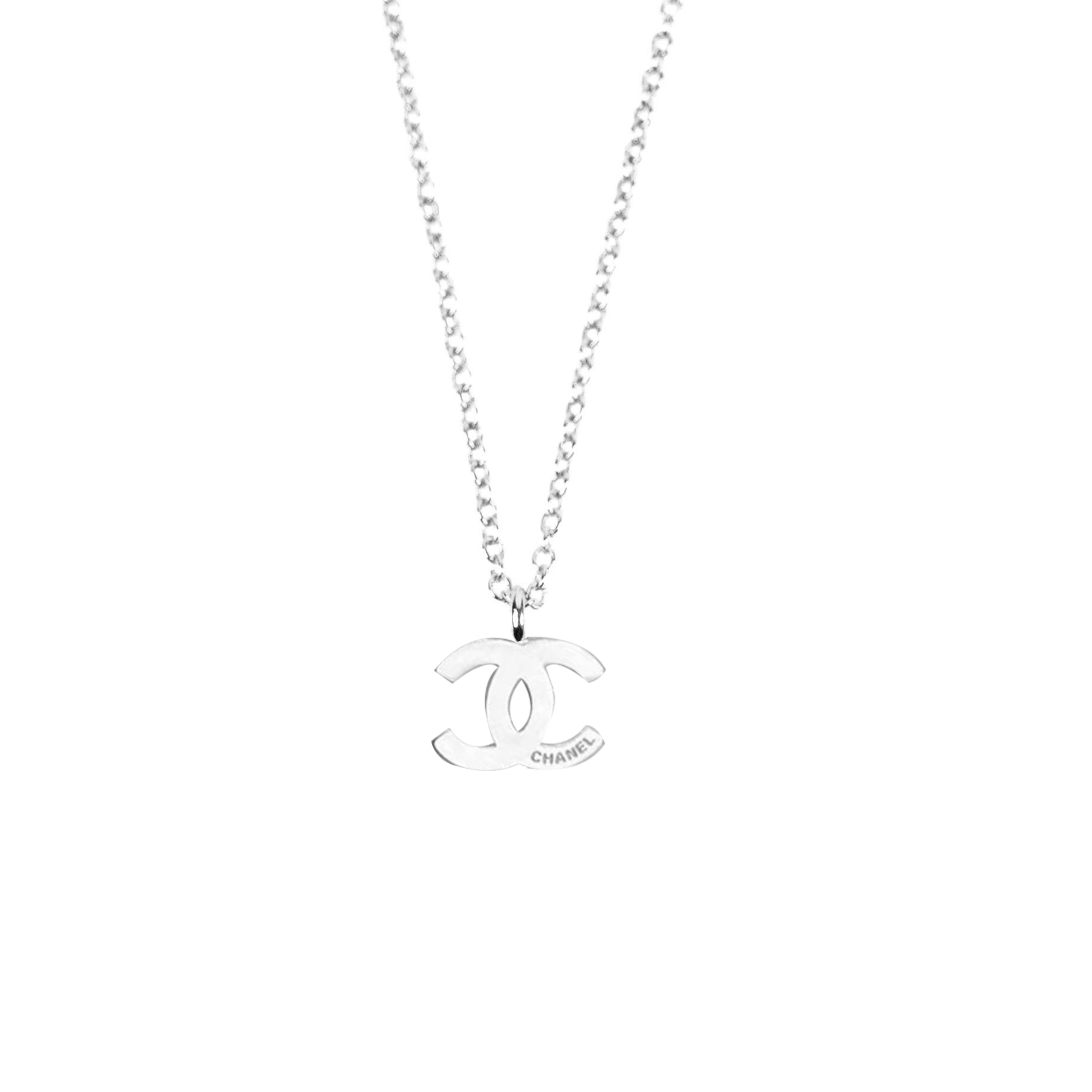 Ch**el double c necklace